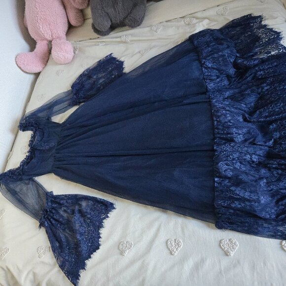 Dolls Kill Dance with Death Maxi Dress - Picture 3 of 6